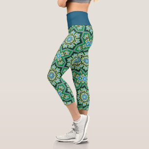 Ramadan Background  Capri Leggings