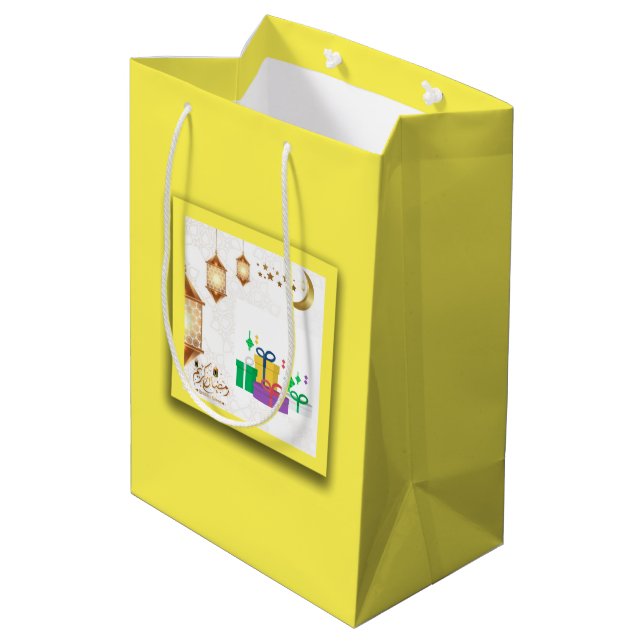 Ramadan best seller medium gift bag (Back Angled)