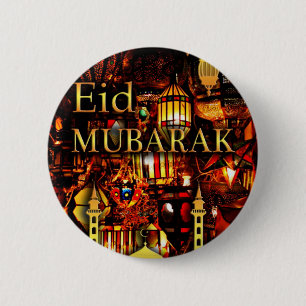 ramadan card 3 6 cm round badge