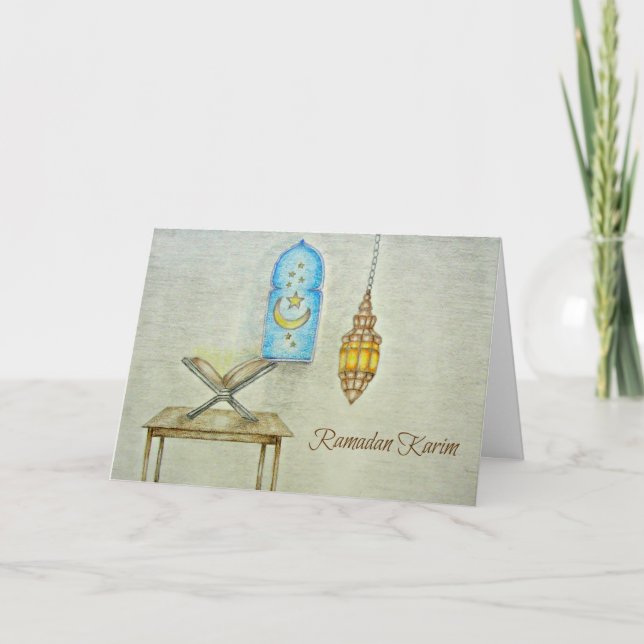 Ramadan day card (Front)