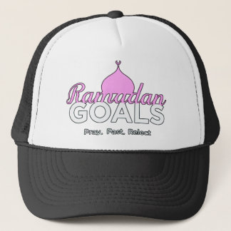 "Ramadan Goals: Pray, Fast, Reflect" T-shirt Trucker Hat