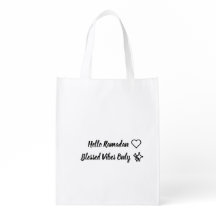 Ramadan Grocery Bag