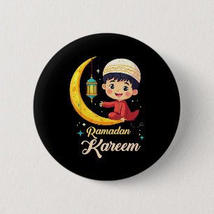 Ramadan Kareem  6 Cm Round Badge