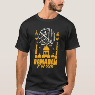 Ramadan Kareem Arabic Calligraphy Muslims T-Shirt