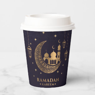 Ramadan Kareem Coffee Paper Cups