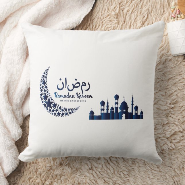 Ramadan Kareem Decorative Pillow (Blanket)