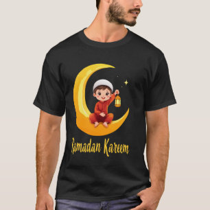 Ramadan Kareem for Boys Muslim Kids Ramadan Month  T-Shirt