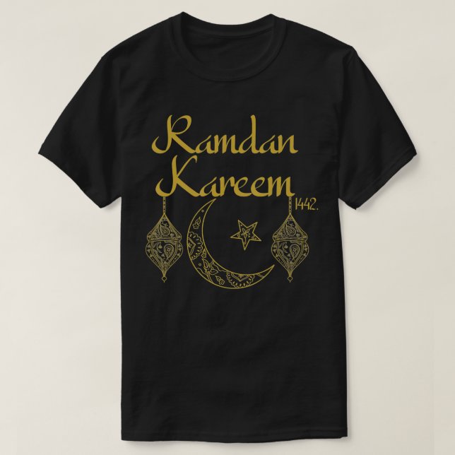 Ramadan Kareem  for Kids Islamic Fasting Ramadan K T-Shirt (Design Front)