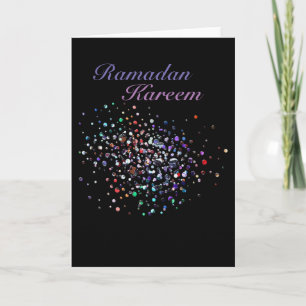Ramadan Kareem Glitter Card