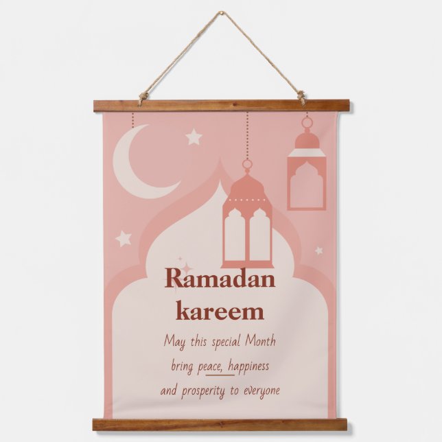 Ramadan Kareem  Hanging Tapestry (Front)