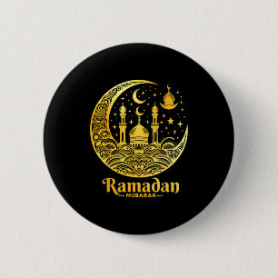 Ramadan Kareem Happy Fasting Ramadan Mubarak Islam 6 Cm Round Badge