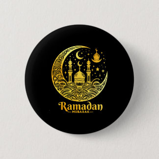 Ramadan Kareem Happy Fasting Ramadan Mubarak Islam 6 Cm Round Badge