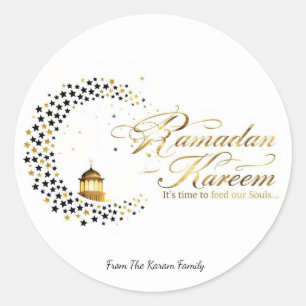 Ramadan Kareem holiday Classic Round Sticker