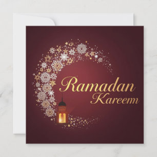 Ramadan Kareem holiday Personalised Modern Card