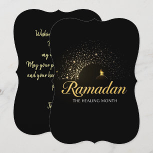 Ramadan Kareem holiday Personalized Card