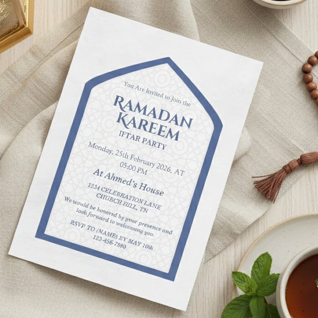 Ramadan Kareem Iftar Invitation Personalized (Creator Uploaded)