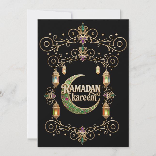 Ramadan Kareem Invitation (Front)