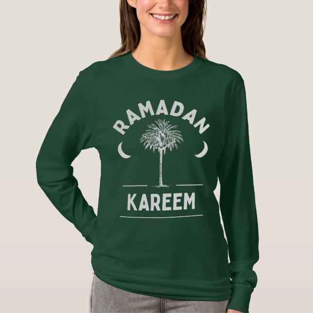 Ramadan Kareem Islamic Arabic T-Shirt (Front)