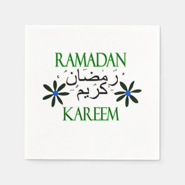 Ramadan Kareem Islamic Napkin (Front)
