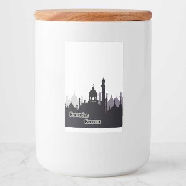 ramadan kareem  labels (Front)