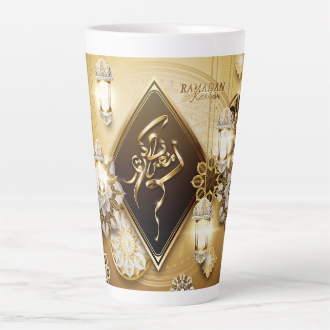 Ramadan Kareem Latte Mug (Front)