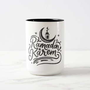 Ramadan Kareem Muslim Fasting Islamic Holy Month Two-Tone Coffee Mug