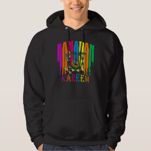 Ramadan Kareem Muslims Islamic Fasting Celebration Hoodie