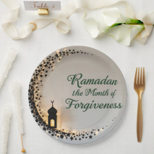 Ramadan Kareem Paper Plate