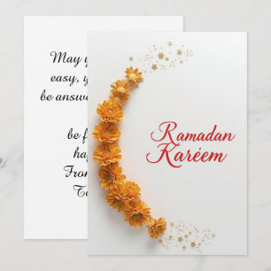 Ramadan Kareem Personalised Holiday  Card