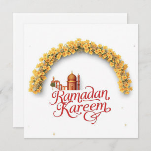 Ramadan Kareem Personliazed holiday  Card