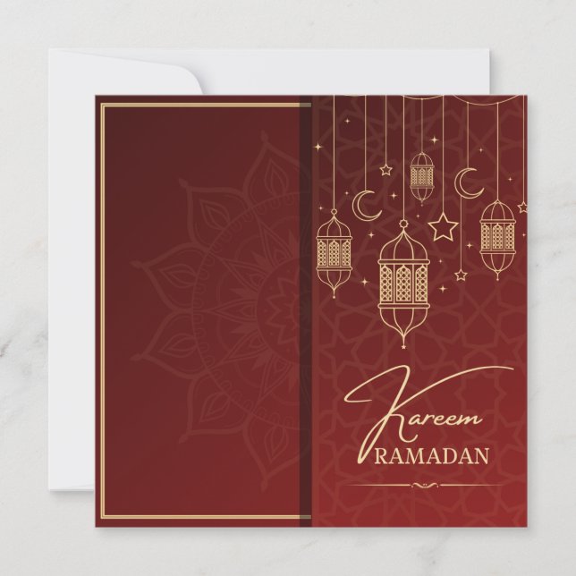 ramadan kareem ramadan wishes holiday card (Front)
