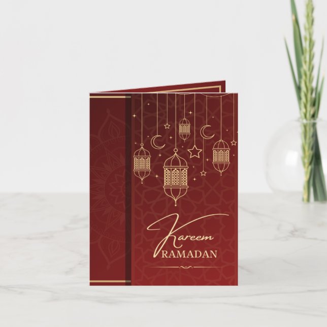 ramadan kareem ramadan wishes holiday card (Front)