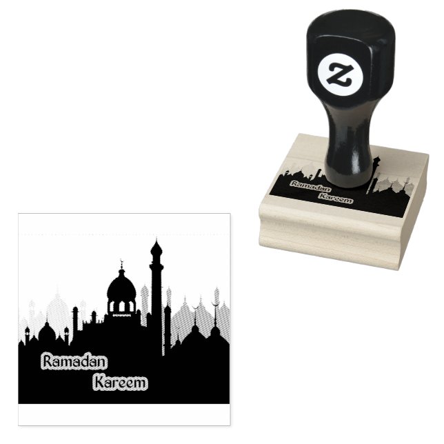 Ramadan kareem rubber stamp (Stamped)