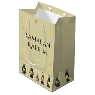 Ramadan Kareem theme gift bag for celebration