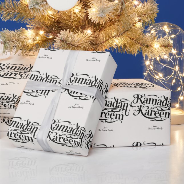 Ramadan Kareem theme gift paper for celebration (Holidays)