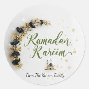 Ramadan Kareem theme gift Sticker for celebration