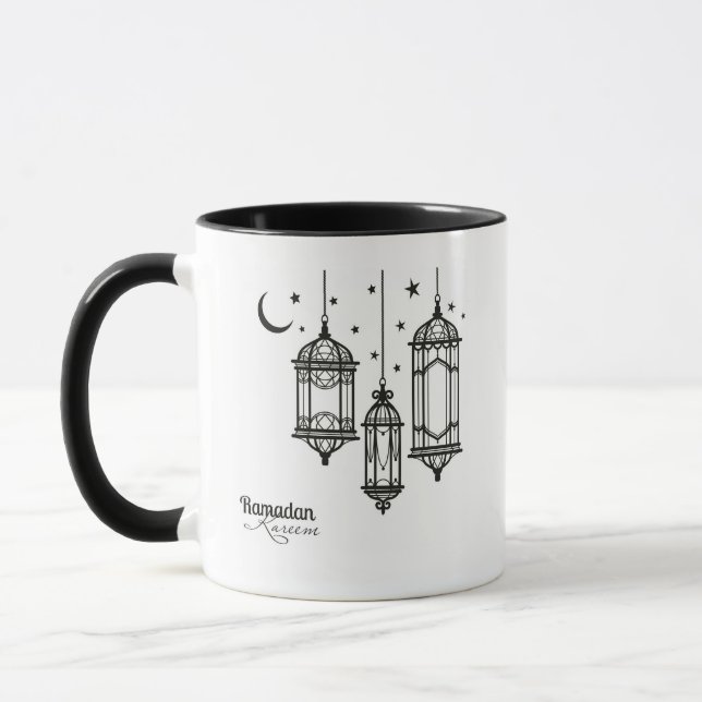 Ramadan Kareem White 325 ml  Classic Mug (Left)