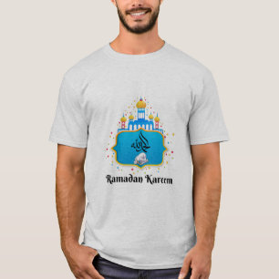 Ramadan Karemm In Arabic And Eid Mubarak T-Shirt