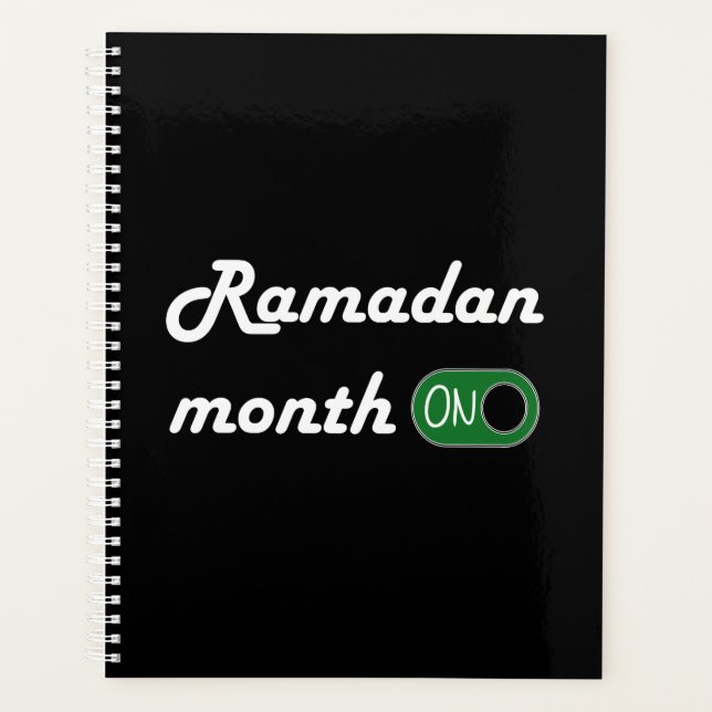 Ramadan month (ON)  Planner (Front)