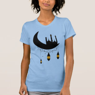 Ramadan Mosque Moon Lanterns T-Shirt