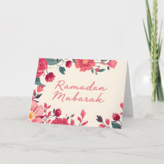 Ramadan Mubarak 2026 greeting card