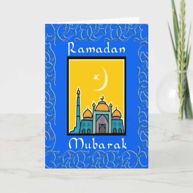 Ramadan Mubarak Card (Front)