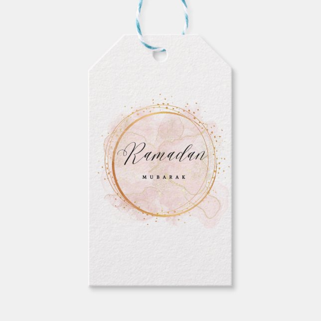 RAMADAN MUBARAK GIFT TAGS (Front)