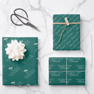 Ramadan Mubarak gift wrapping paper