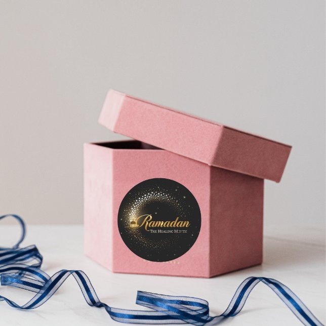 Ramadan MubaraK Holiday  Classic Round Sticker (Creator Uploaded)