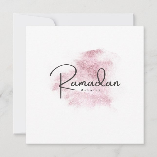 Ramadan Mubarak karem Invitation (Front)