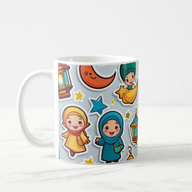 Ramadan Mubarak Kids Mug (Left)