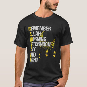Ramadan Muslim Costume For Grandpa Grandma Arabic  T-Shirt