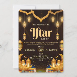 Ramadan Nights: Join Us for a Special Iftar Gather Invitation