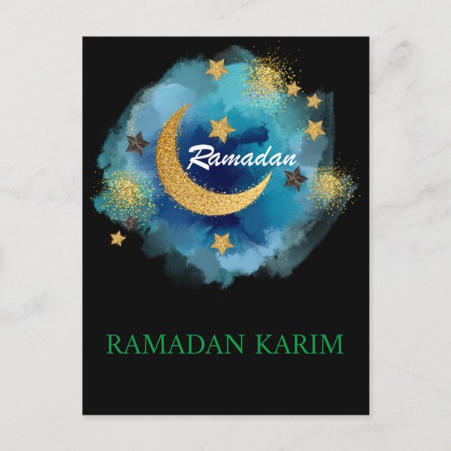 Ramadan POSTAL CARD (Front)